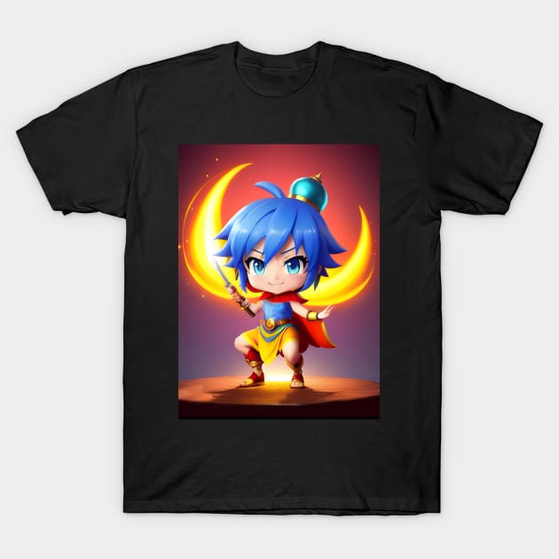 Little Cheerful Genie Boy T-Shirt by Nobiya